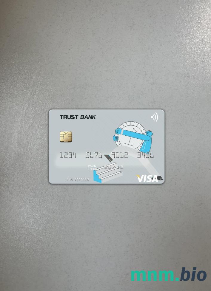 Algeria Trust bank Algéria wygląd zdjęcia karty wizowej skan PSD + zdjęcie